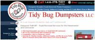 Tidy Bug site